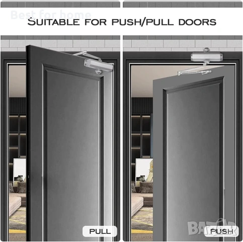 Автоматичен затварящ механизъм за врати Marie, снимка 6 - Друга електроника - 53095288