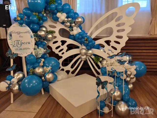 Декор кът за снимки за абитуриентка