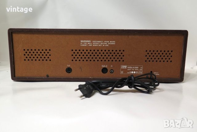 ITT Viola 250, снимка 5 - Радиокасетофони, транзистори - 42571320