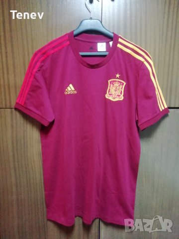Spain Adidas Нова Оригинална Тениска Памучна Испания М 