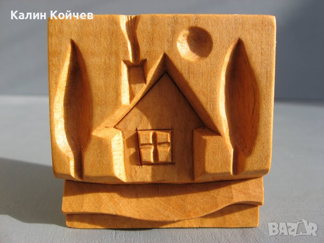 Дървен печат за хляб