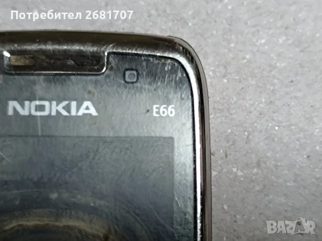 телефон Нокия Е-66-1 , снимка 3 - Nokia - 49000019