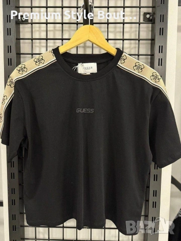 дамска памучна тениска guess , снимка 3 - Тениски - 53721565