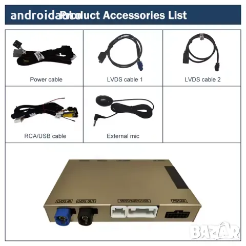 Buick/Chevrolet/Cadillac Безжичен Apple Carplay Android Auto MMI BOX, снимка 2 - Аксесоари и консумативи - 48814665