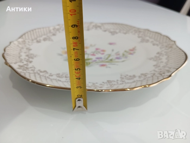 Порцеланова голяма баварска прекрасна чиния  , снимка 5 - Чинии - 52627601