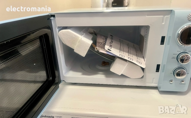 микровълнова печка с ретро дизайн Swan SM22030BLN, снимка 6 - Микровълнови - 52932997