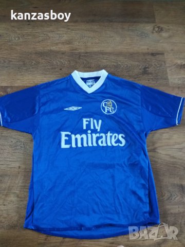 CHELSEA 2003-2005 HOME RETRO FOOTBALL SHIRT - ретро фотболна тениска, снимка 4 - Тениски - 41948672