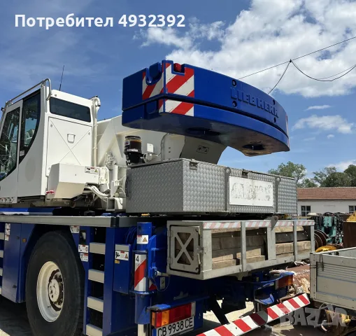 Автокран под наем Liebherr LTM 1030-2.1 30 тона, снимка 4 - Индустриална техника - 55841679