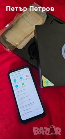 Doogee V20 Wine red 256GB-Чисто нов!, снимка 4 - Samsung - 51429184