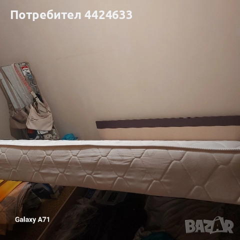 Спалня със матрак.Повдигащ механизъм.170-190 Размер.Нова, снимка 2 - Спални и легла - 51572768