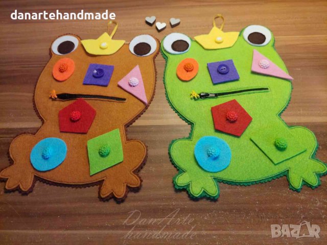 Монтесори играчка жаба, снимка 4 - Образователни игри - 39386196