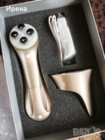 6 в 1 уред за лице - фотон, rf, ems, ултразвук, мезотерапия, микротокова вибрация , снимка 2 - Козметични уреди - 52821274