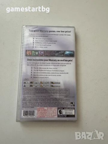 Mercury and Mercury Meltdown 2 Games in 1 за PSP за PSP, снимка 3 - Игри за PlayStation - 50799003