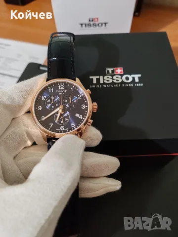 Tissot Chrono XL Classic розово злато , снимка 5 - Мъжки - 56333737