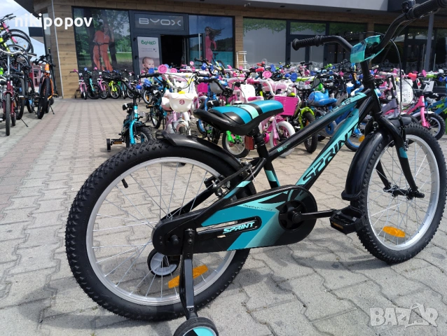 SPRINT Велосипед 20" CASPER черен, снимка 11 - Велосипеди - 53773155