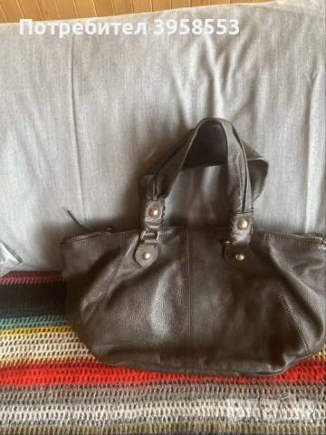 Дамска чанта оригинална Зара Zara естествена кожа , снимка 2 - Чанти - 52323121