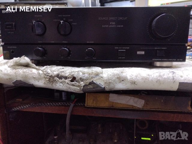 SONY TA-F 110, снимка 2 - Ресийвъри, усилватели, смесителни пултове - 53863478