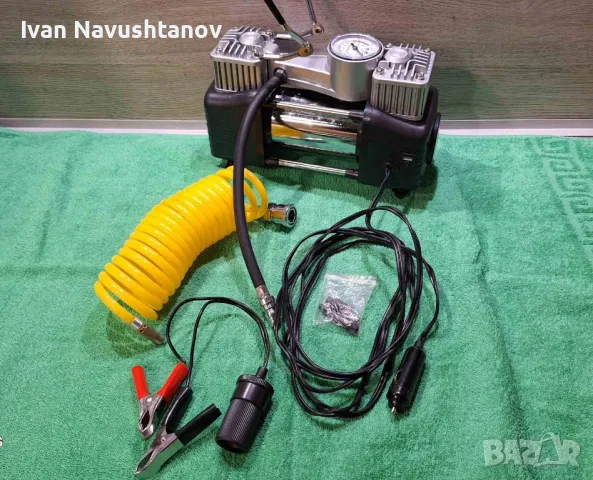 Компресор с вграден манометър , снимка 1