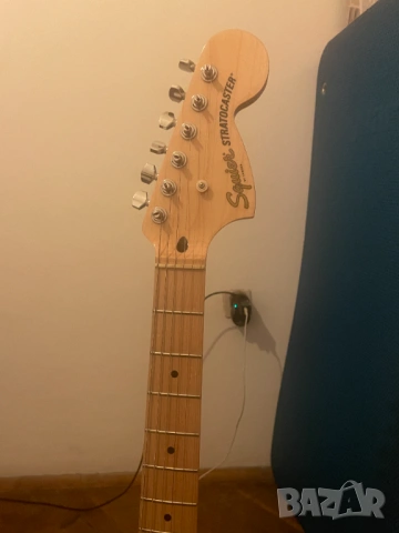 Електрическа китара Fender Squier Stratocaster Affinity Limited Maple, снимка 4 - Китари - 53613194