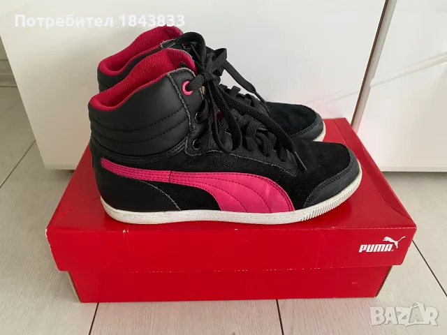 PUMA маратонки естествена кожа
