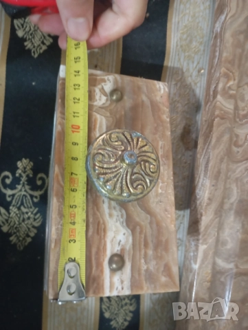 Винтидж мастилница с тампон-комплект, снимка 7 - Други ценни предмети - 38501826