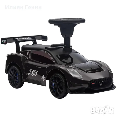 AIYAPLAY Количка за яздене, Maserati, място за съхранение, снимка 7 - Детски велосипеди, триколки и коли - 56204527
