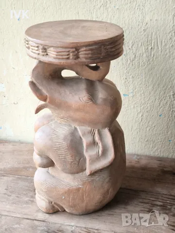 Слон дърворезба табуретка , снимка 8 - Антикварни и старинни предмети - 49966626
