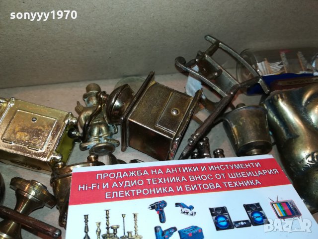 златинки-миниатюри-30бр-фигурки 2610211745, снимка 6 - Антикварни и старинни предмети - 34591651