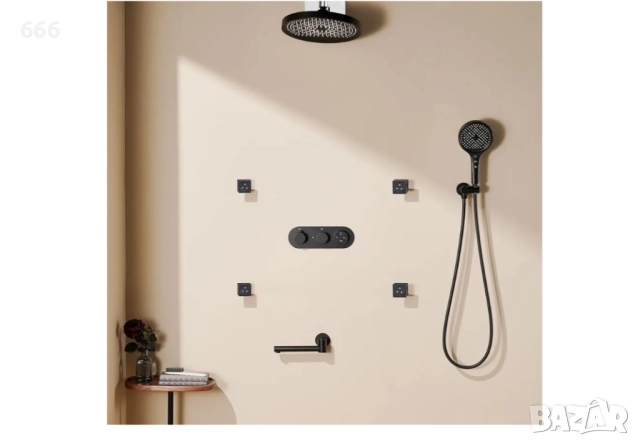 Регулируема въртяща се душ глава, снимка 9 - Други стоки за дома - 52938815