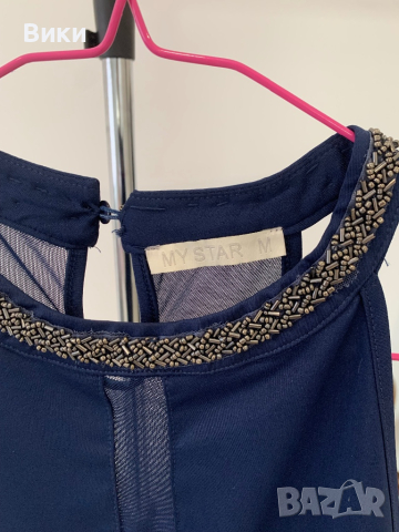 Дамска рокля в размер М, но би станала и за S, снимка 4 - Рокли - 44670540