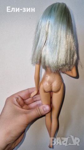 реставрирана оригинална кукла Барби със синкава коса, снимка 6 - Кукли - 41405531
