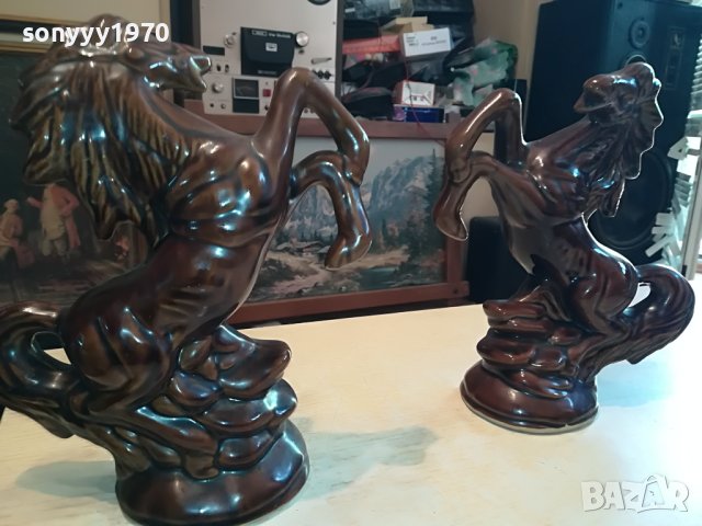 кончета коне 2бр керамика с етикети 1806231836MHL4, снимка 8 - Антикварни и старинни предмети - 41246514