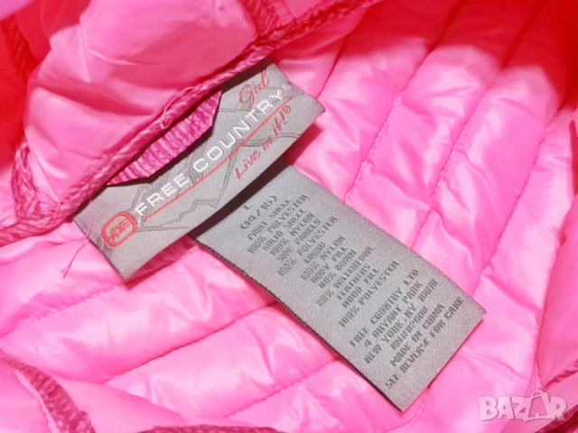 Free Country / дамски хибриден трекинг пухен елек, снимка 5 - Елеци - 53610862