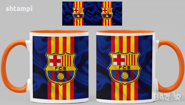 Чаша Барселона Barcelona Керамична, снимка 2 - Фен артикули - 34782888