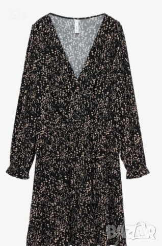  Дамска рокля с дълъг ръкав -MANGO, снимка 2 - Рокли - 53466363