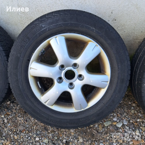 Алуминиеви джанти с гуми 5х120, снимка 4 - Гуми и джанти - 52837668