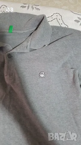 Памучна блуза с дълги ръкави United Colors of Benetton, снимка 4 - Блузи - 44697532