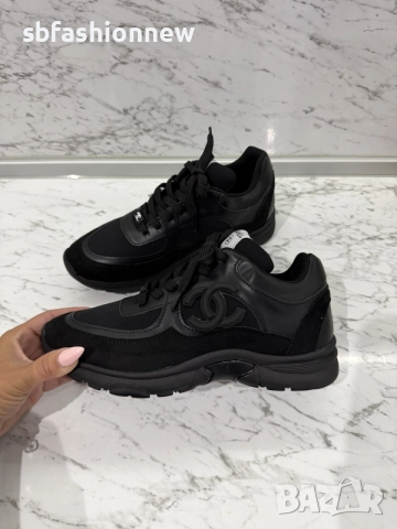 НАЛИЧНИ Chanel маратонки 38 номер, снимка 5 - Маратонки - 56048470