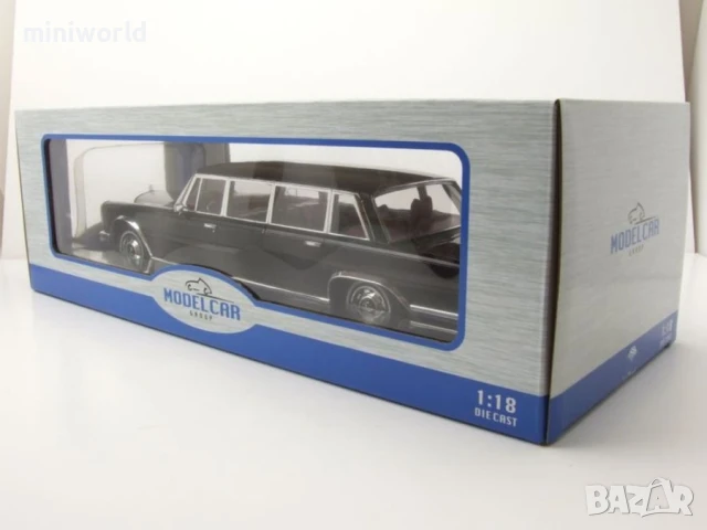 Mercedes-Benz 600 W100 1969 - мащаб 1:18 на Model Car Groups моделът е нов в кутия, снимка 10 - Колекции - 51035995