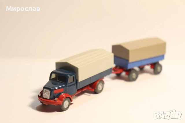 WIKING H0 1/87 MAN??? TIR КАМИОН МОДЕЛ, снимка 2 - Колекции - 52529049