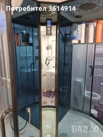 Душ кабина с хидромасаж, LED, радио, снимка 2 - Душ кабини и вани - 53180503