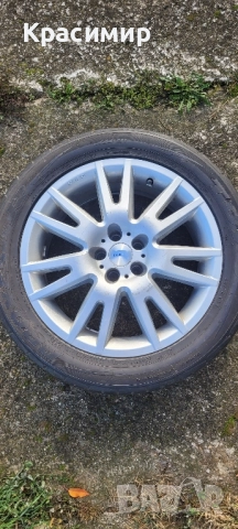 4бр.Джанти 17 Пежо 807+Гуми 225 50 17, снимка 8 - Гуми и джанти - 52244040
