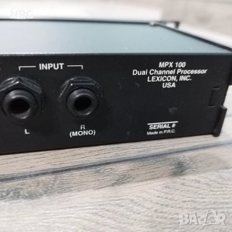 Lexicon MPX 100 Dual Channel Processor, снимка 7 - Други - 52542455