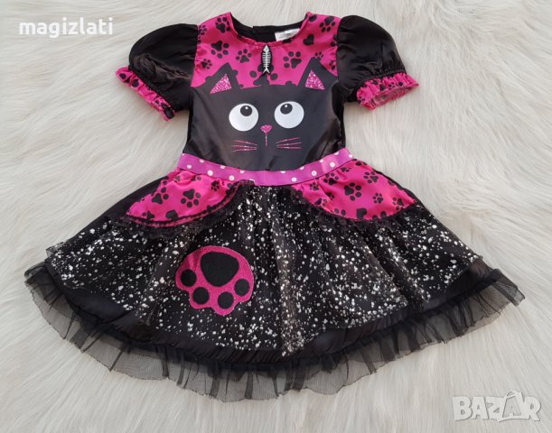 Карнавална рокля Коте 2-3 години, снимка 5 - Детски рокли и поли - 42685593