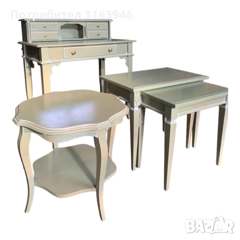 Винтидж мебели/6 части/ за спалня ,голям комлект мебели SELVA, снимка 2 - Секции и витрини - 51718080