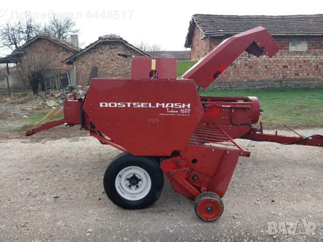 Балопреса Rostselmash Tukan 1600, снимка 9 - Селскостопанска техника - 52869012