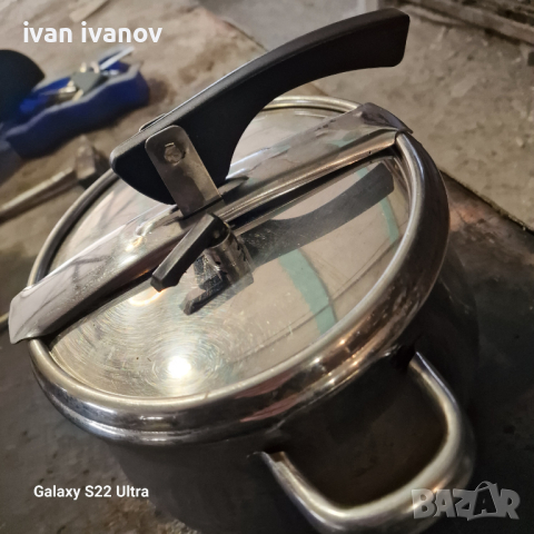 Тенджера Хром Под Налягане , снимка 5 - Съдове за готвене - 44696528