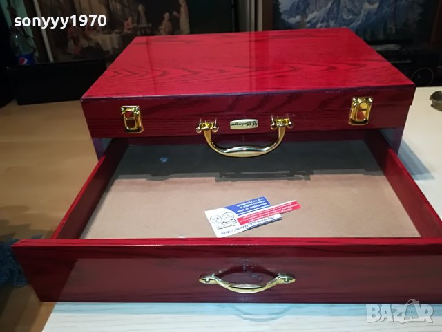 СТИЛЕН КУФАР С ЗЛАТЕН ОБКОВ 2002231144L, снимка 4 - Антикварни и старинни предмети - 39737216