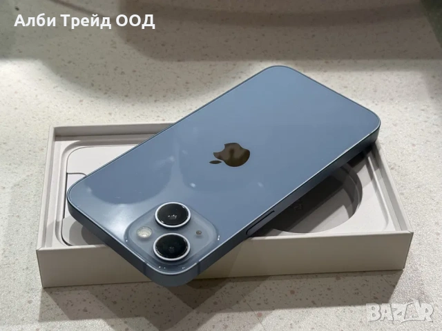 iPhone 14 128GB Blue – Перфектен, 100% Батерия!, снимка 5 - Apple iPhone - 53719582