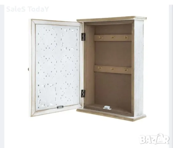 Кутия за ключове, Отваряща се, 6 бр. куки, снимка 3 - Декорация за дома - 39075598